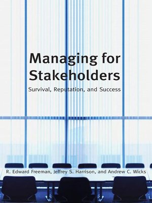 cover image of Managing for Stakeholders